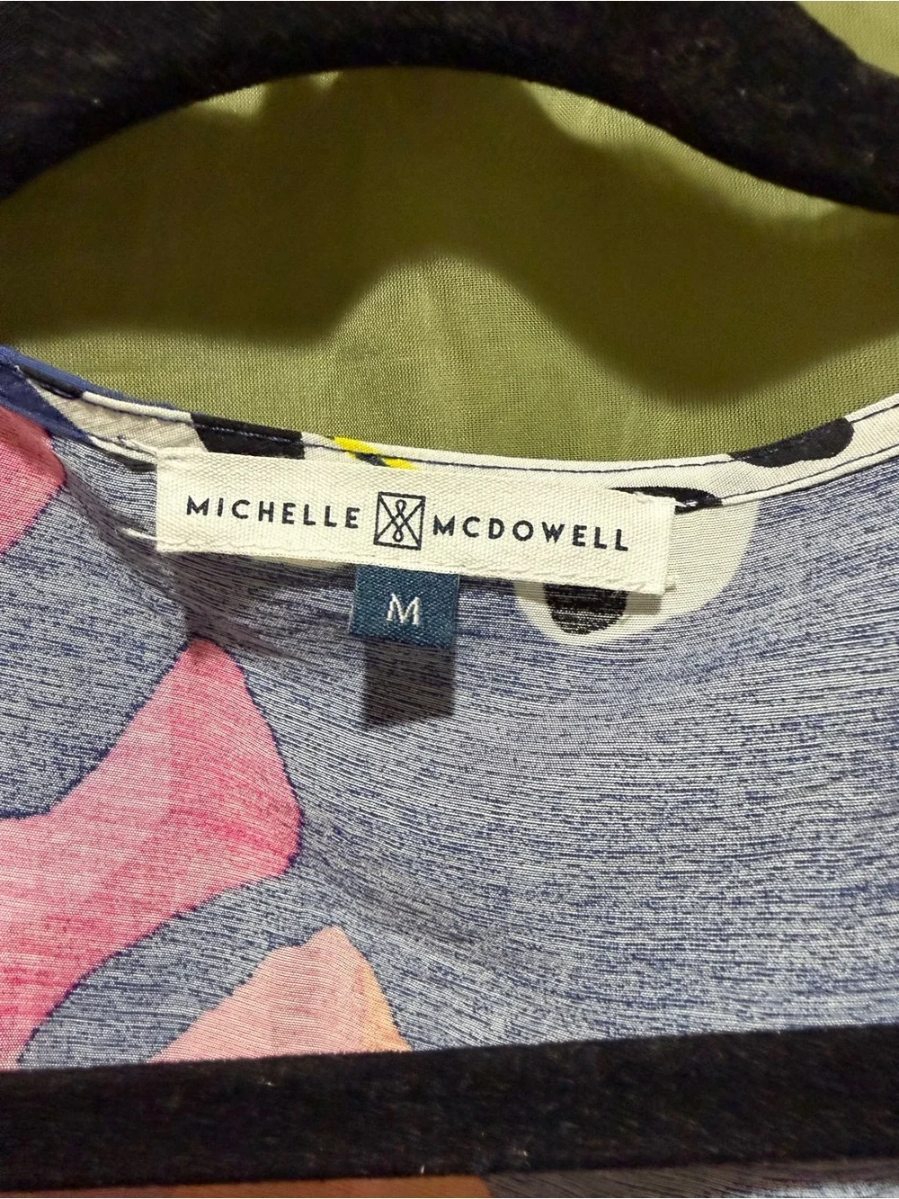 Michelle McDowell Tropical Floral Wrap Dress - Picture 4 of 6